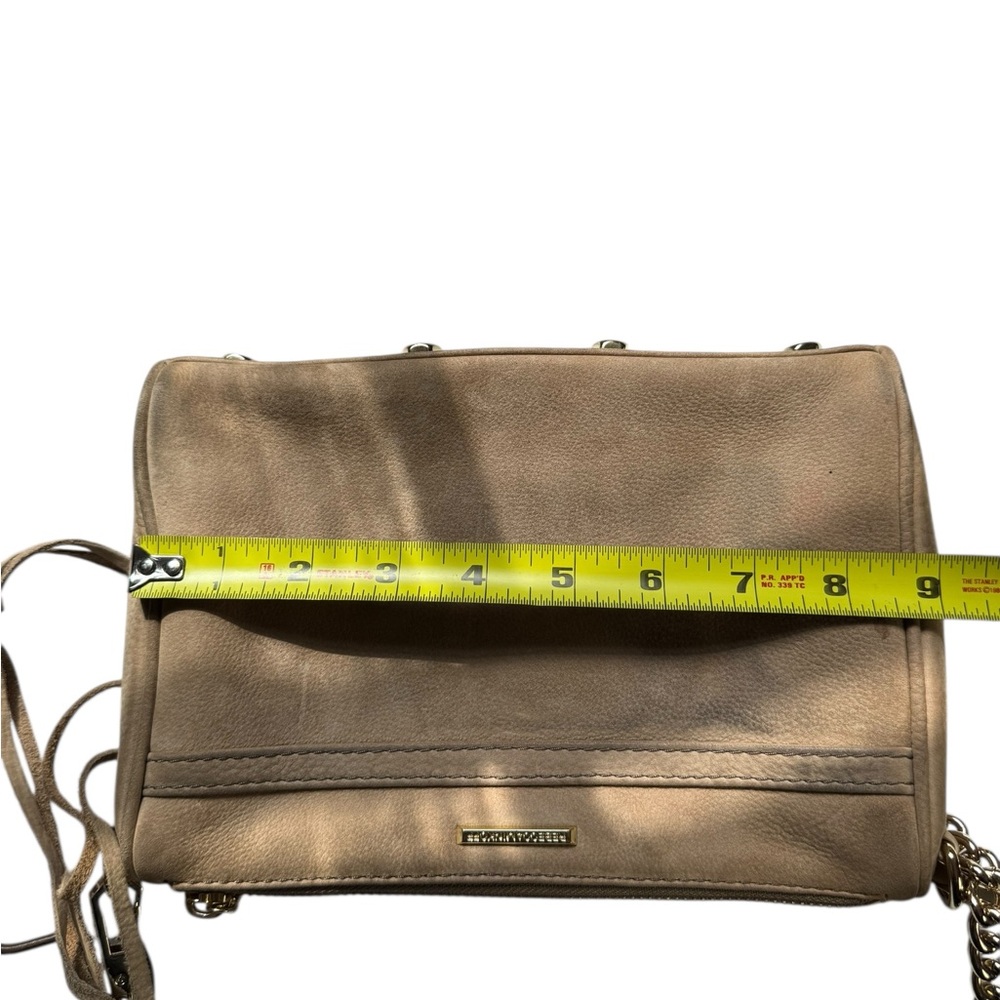 Rebecca Minkoff Nubuck Mini Mac with chain Strap - Picture 10 of 11
